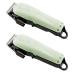 KVSERT 2X Luminous Clipper Shell Barber Hair Clipper Accessories for 8148 8591 Hair Clipper Back Housing Cover Lid