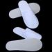 Buy WBTY 12 Pairs Disposable Spa House Shoes - Fluffy Non-Slip Closed Toe | Ideal for Hotels & Home - Fits Most Men & Women - White - Buy Online on GoSupps.com