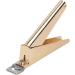 False Nail Clippers U-Shaped Easy Operation Stainless Steel False Nail Clippers High Strength Lightweight for Home and Salon Use (Gold) - Buy Online on GoSupps.com
