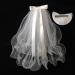 xbiez Pearl/Bowknot Long Tulle Marriage Bridal Veil with Fix Hair Comb/Clip for Marriage Wedding Celebration Party Headpieces Two layer plain B - Buy Online on GoSupps.com