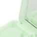 Leak-Proof Green Contact Lens Case - Portable Container for Outdoor & Home Use - Buy Online on GoSupps.com