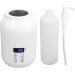 NATUDECO Electric Massage Oil Heating Bottle - 30-65 Lotion Dispenser with Timer for Home & Salon (EU Connector) - Buy Online on GoSupps.com
