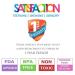 Sensory Chew Stick Toys for Kids with Autism, ADHD, SPD - Silicone Teether (2 Pack) - Buy Online on GoSupps.com