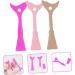 FOMIYES 9 Pcs Eyeliner Eyeshadow Baffle Eye Lash Brush Tool Eyeliner Applicator Eyeliner Guard Applicator 15x3.2cmx3pcs Assorted Colorx3pcs - Buy Online on GoSupps.com