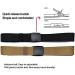 3Pack Military Tactical Men's Nylon Web Belts - Fits up to 45 Waist - Outdoor Canvas Belt with Plastic Buckle - Buy Online on GoSupps.com