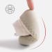 Soft Sole Toddler Sock Shoes for Baby First Walking | Grips for Boys Girls 18-24 Months Beige - Buy Online on GoSupps.com