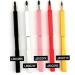 Didiseaon Lip Scrub Brush Lipstick Stick Travel Retractable Travel Makeup Brush 9.3*1cm Pink - Buy Online on GoSupps.com