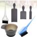 LALAFINA 1set Supplies Dyeing Dye Hair Kit for Reusable Coloring Dressing Store Tint Portable Bowl Comb Professional Tinting Dying Home Tool Mixing Use Salon Kit - & 10.8X34.7CM As Shown - Buy Online on GoSupps.com