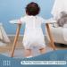 White Baptism Outfit for Boys | Baby Boy Romper | Linen Onesie | Christening Jumpsuit 3-6 Months - Buy Online on GoSupps.com