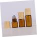 20 Pcs FRCOLOR Glass Roller Bottles for Essential Oils | Empty Portable Perfume Sample Bottles - Perfect for Travel & DIY Blends - Buy Online on GoSupps.com