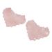 Verdant Touch Jade Stone Eye Patches - Heart-Shaped Pink Eye Pads for Facial Edema Relief | 2 Pack - Buy Online on GoSupps.com