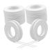 Beatifufu 30 Rolls Eyelash Tape Fake Lashes False Eyelashes Fake Eyelashes Eyelash Tape for Lash Extensions Eye Makeup Tape Extension Belt White Non-woven Fabric Miss Microporous