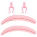 Besreey Silicone Eyelash Separator Tool Women Makeup Silicone Eyelash Separator Tool | Beginner-Friendly Eyelash Grafting Speeder for Traveling Gathering Dating Pink