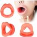 Lips Trainer Silicone Rubber Facial Mouth Muscle Tightener Face Lifting Beauty Tool Silicone Rubber Face Slimmer - Buy Online on GoSupps.com