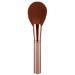 Anmor Powder Brush, Premium Rose Gold Fluffy Soft Bronzer Brush, Professional Even Application Face Brush for Facial Loose Powder, Upgraded Aluminum Tube Handle and Nano-Fiber Powder Brush #8113-01