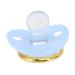 Ultra-Light Silicone Baby Pacifier | Soft Bling for Newborns (6-18 Months) | Expert Pediatric Design (M Blue) - Buy Online on GoSupps.com