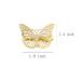 OBTANIM Butterfly Hair Clips 12 Pcs Metal Hair Claw Pins Barrettes for Girls and Women - Gold (12 Count) - Buy Online on GoSupps.com