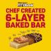 FIT-CRUNCH High Protein Baked Bar Chocolate Peanut Butter Flavor Gluten-Free 12 Count 16g Protein per Bar 1.62 oz Bars - Buy Online on GoSupps.com