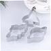 MAGICLULU Cookie Cutters 6 Pcs Fondant Cookies Mold Stainless Steel Cake Cookie Mold M Silver - Buy Online on GoSupps.com