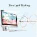 Stylish Metal Frame Reading Glasses for Men & Women - 2.5x HD Lens Spring Hinge & Blue Light Protection - Buy Online on GoSupps.com