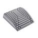 Neck and back neck strecter for pain relief multi-stage adjustable back extension yoga lumbar support gray one size