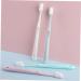 Gleavi Travel Toothbrush Set - 4 Durable & Comfortable Brushes for Adults | Perfect for Hotels & Travel - Individually Packaged - Buy Online on GoSupps.com