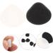 Osaladi 14 Pairs Anti-Slip Glasses Holders Small Anti-Drop Pebble Gel Ear Pads for Kids & Adults Black & White Frame Hooks - Buy Online on GoSupps.com
