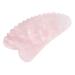 Minkissy 2 pieces of the stag trigger point anti-aging plate facial tools for skin care body massage Guasha tools facial mass tools facial massage tools jade tooth pink
