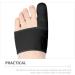 GLEAVI 2pcs Wrapped Toe Spacers Bunion Correctors | Breathable Toe Separators for Foot Skin | Skin Color/Black - Buy Online on GoSupps.com