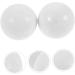 Clispeed Gymnastics & Massage Balls - Stress Relief & Fitness Exercise Balls | Reusable White Jade Hand Massagers | 3pcs Set (5x5cm) - Buy Online on GoSupps.com