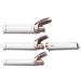 T3 Interchangeable Custom Blend Ceramic Three Barrel Professional Curling Iron Set for Endless Styling Possibilities Twirl Trio