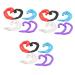 Healeved 20 pair of sports accessories sports accessories headphone ear covers Headphone hooks hanging hooks hanging hooked ear protection hook headphones ear bar 1 piece (1 Pack) Different colors x 3 pieces
