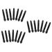 Angoily 150 pcs Eyeshadow Brush Eye Sponge Double-ended Shadow Makeup Tipped Black 50pcsx3pcs Blackx3pcs