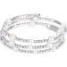 CALLARON 2pcs Stretch Bracelets for Women Rhinestone Bracelets Bangle Bracelets for Women Bracelet for Women Womens Bangles Bracelets Women Bracelets Pearl Bracelet Miss Jewelry Multi-layer mediumx3pcs Silverx3pcs - Buy Online on GoSupps.com