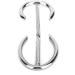 Stainless Steel Shaving Stand for Men's Razor and Brush - Ideal for Home, Salon, and Travel Use - Compatible with Various Razor Types and Sizes - Buy Online on GoSupps.com