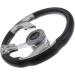 Bisavch Universal 12.4'' Aluminum Alloy Boat Steering Wheel 3 Spoke with Soft PU Foam Grip - Buy Online on GoSupps.com