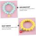 ifundom 3pcs Children's Bracelet Bracelets for Kids Bangles for Kids Bracelet for Girls Kids Bangles Kids Decor Beads for Kids Toddler Accessories Soft Ceramic Frosted Beads Simple - Buy Online on GoSupps.com