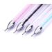 Dual-Ended Nail Rhinestone Picker Set - Onwon 2 Pcs Wax Silicone Tip Pencil & Dotting Pen with Acrylic Handle for Manicure Nail Art - Pink & Blue - Buy Online on GoSupps.com