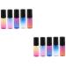 minkissy Roll-on Bottles 10 Pcs 10ml Roller Bottles Empty Bottle Travel Portable Natural Essential Oil