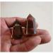 Smoky Quartz Wands 6 Faceted Point Reiki Crystal Pack of 2 Stone Collection - Buy Online on GoSupps.com
