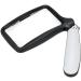 2X Handheld Folding Magnifier with 5 Led Light Hd Acrylic Square Magnifying Glass Compatible with Elderly Reading Newspaper Looking Watching Good Times - Buy Online on GoSupps.com