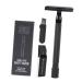 1 Set Manual Shaver Hair Shaver Razor Manual Beard Shaver Manual Shaving Cutter Face Beard Shaver Old Style Shaver 1 Count (Pack of 1) Black