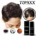 Topaxx Hair Building Fibers - Natural Hair Thickener for Men & Women - Black 0.97oz - Buy Online on GoSupps.com