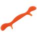 CLISPEED Correcteur de Sourire en Silicone Orange Entra neur de L vres Compact et Ergonomique pour Remodelage et Resserrement des Muscles Bouche Exerciseur Buccal Portable pour Soins du