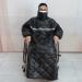 Fleece-Lined Wheelchair Cosy Cover Fleece Thicken Windproof Keep Warm Plush Lining Heating Shawl Easy Put On and Take Off Wheelchair Cover Blanket Protect Legs and Body F - Buy Online on GoSupps.com