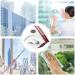 Window Cleaner Double-Sided Window Cleaning Tool with Strong Magnets for High-Rise Homes Offices Schools Apartments Dorms Hotels For doublelayer glas red - Buy Online on GoSupps.com