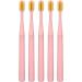 Verdant Touch Soft Toothbrush 5 Pack - Practical Interdental & Comfortable Pink Bathroom Brush for Optimal Oral Care - Buy Online on GoSupps.com