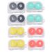 Lurrose tweezers 8-part box-piston-remover tool holder case transparent container container eye lens box suitcase set travel remover tool