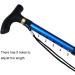 SilteD Cane Trekking Poles Walking Stick Collapsible Walking Stick for The Elderly Telescopic Old Men Walking Cane Folding Trekking Hiking Mothers Fathers Crutches pa - Buy Online on GoSupps.com