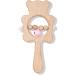 LooLoon 5-Piece Baby Brush and Comb Set Plus Toy | Soft Bamboo | Eco-Friendly 4-in-1 Comb and Brush Set for Boys and Girls - Buy Online on GoSupps.com